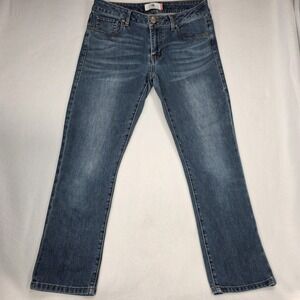 Cabi Jeans New Crop Womens Size 6 (31x25) Denim Blue Mid-Rise Jeans Vintage Wash